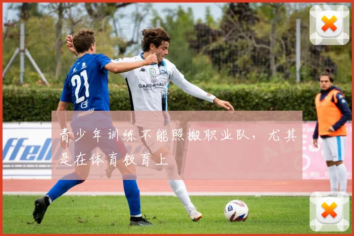 青少年训练不能照搬职业队，尤其是在体育教育上